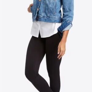 SPANX 1X Black Look at Me Now Seamless Leggings